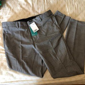 Skinny Fit Suit Pants